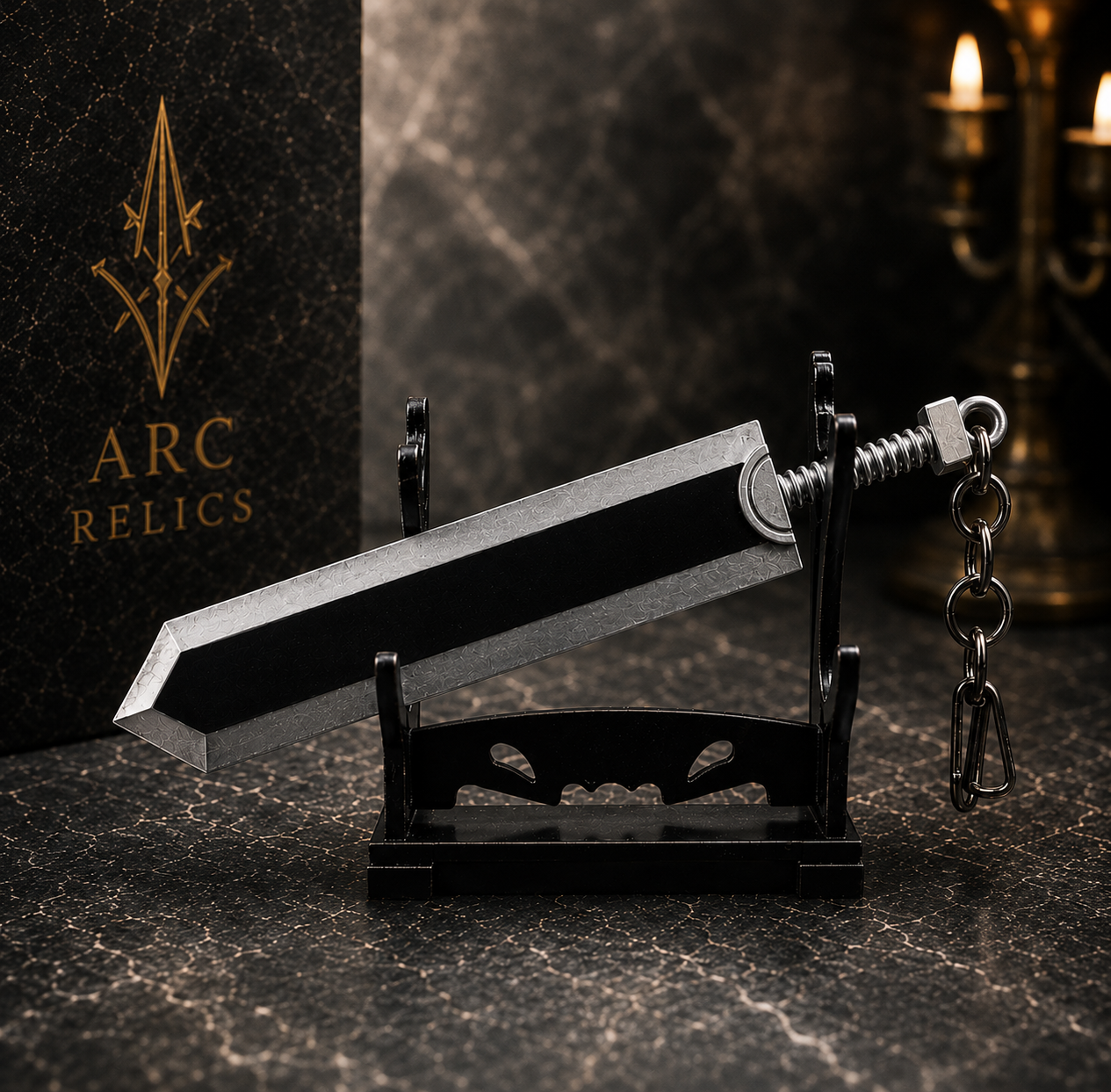 Eclipse Blade Keychain