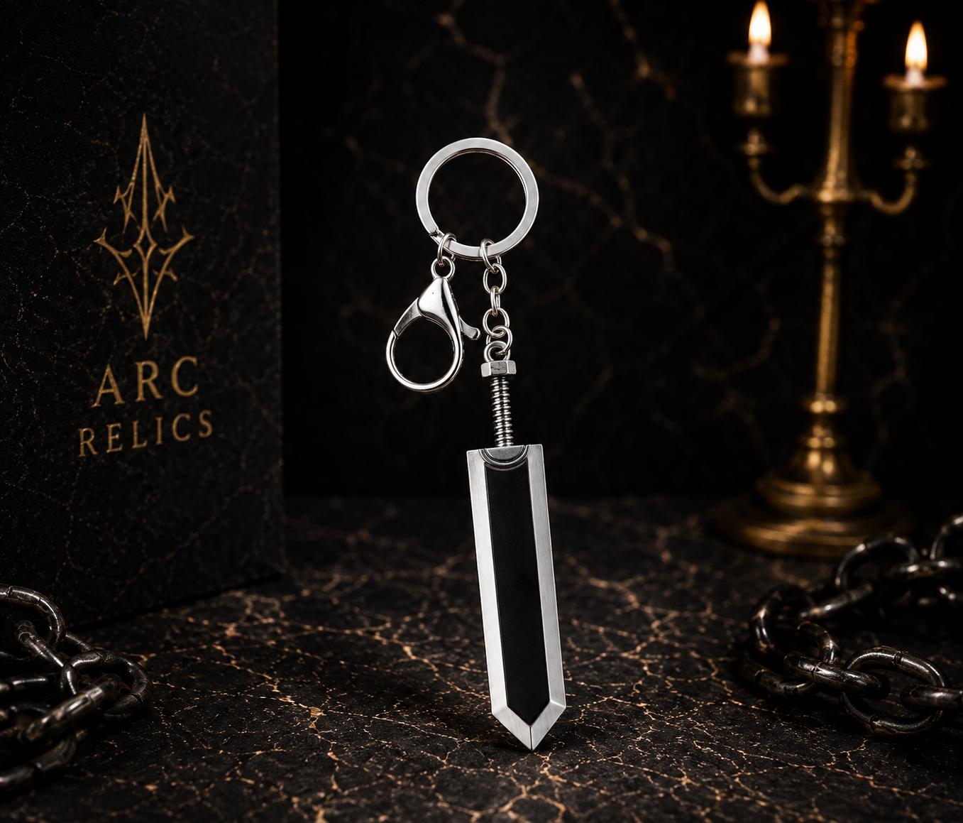 Eclipse Blade Keychain