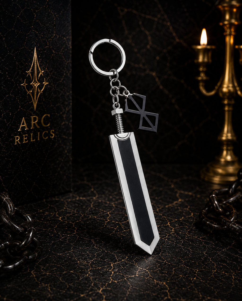 Eclipse Blade Keychain