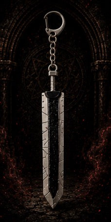 Eclipse Blade Keychain