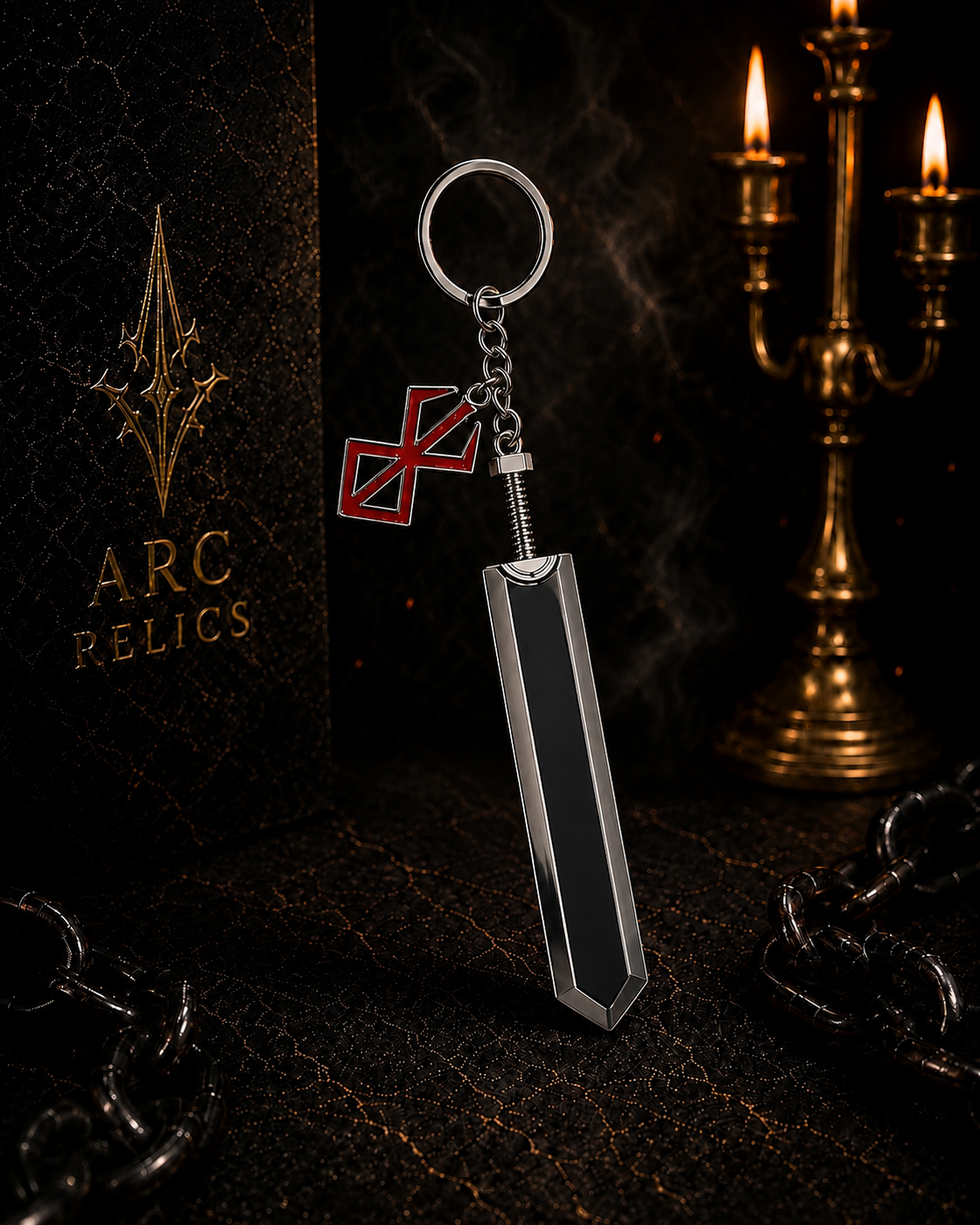 Eclipse Blade Keychain