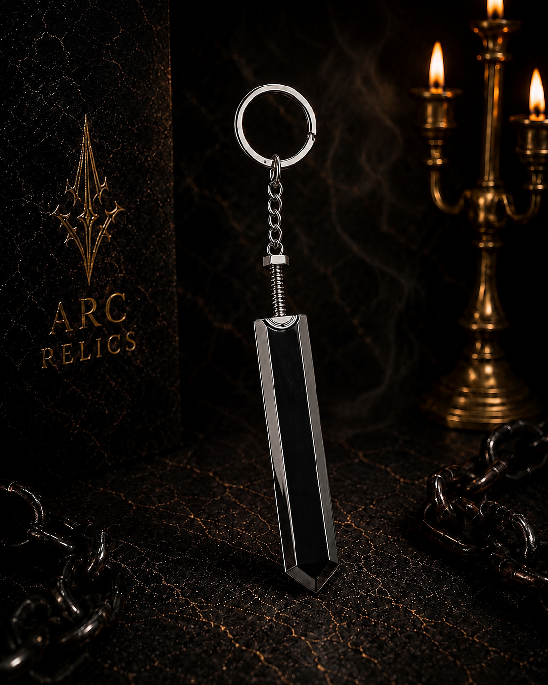 Eclipse Blade Keychain