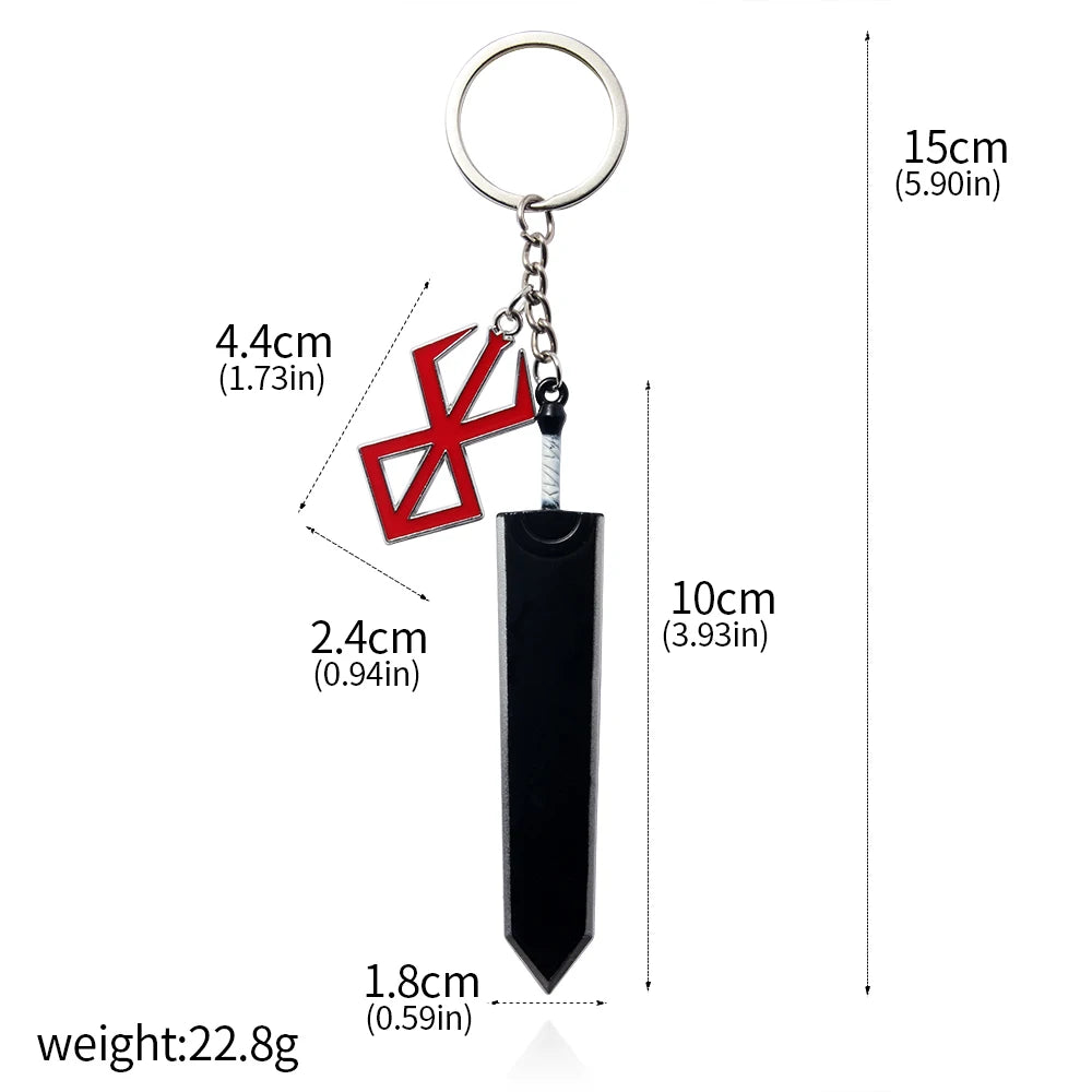 Dragon Slayer Sword Keychain
