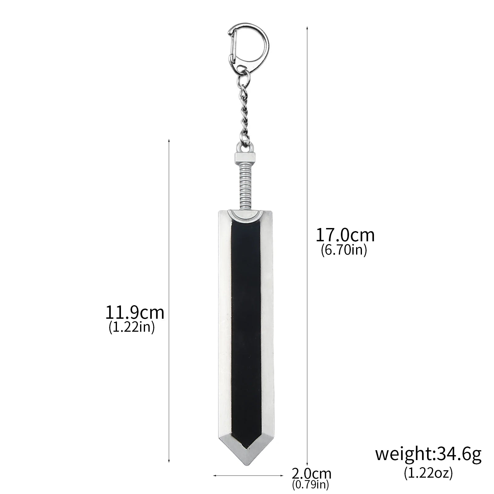 Dragon Slayer Sword Keychain