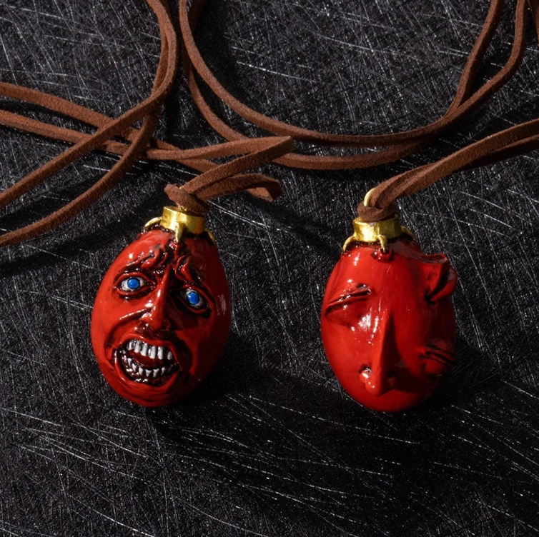 Crimson Relic Pendant