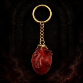 Crimson Relic Keychain